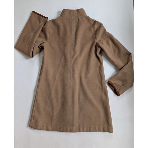 Johnston & Murphy Women's Camel Colored Coat Size Small - Picture 9 of 15